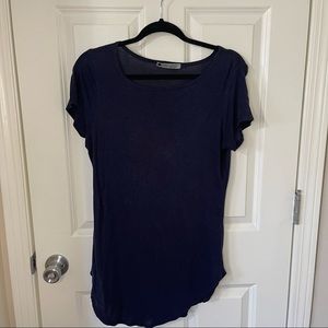 Navy blue T-shirt